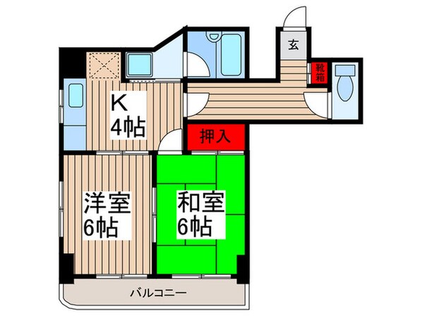 ルミエ－ル北斎の物件間取画像